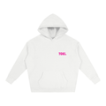 TOKI. C8RE Oversize Hoodie // White // Pink