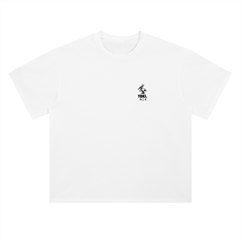 TOKI. INFN8 LOGO TEE // WHITE