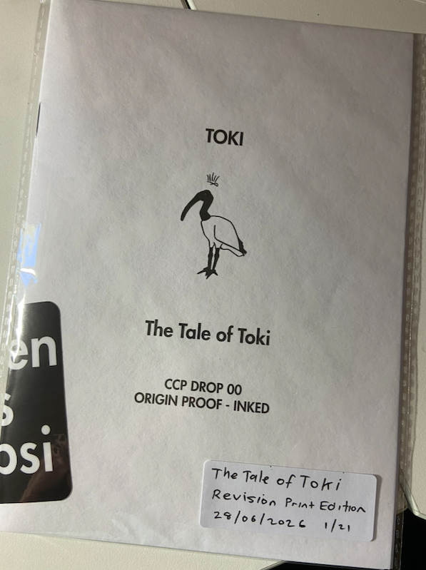 THE TALE OF TOKI // ZINE